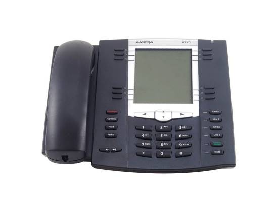 Aastra 6757i Black IP SpeakerPhone w/ Text Keys - Grade A Aastra 6757i Black IP SpeakerPhone w/ Text Keys - Grade A