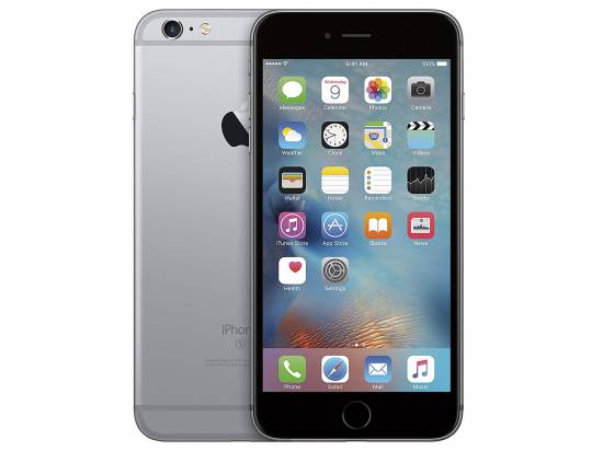 Apple iPhone 6s A1688 4.7" Smartphone 64GB (WIFI + 4G) Bundle w/ Glass & Case - Space Gray - Grade B