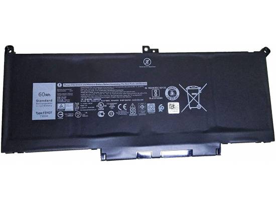 Dell F3YGT 7.6V 7500mAh Laptop Battery 