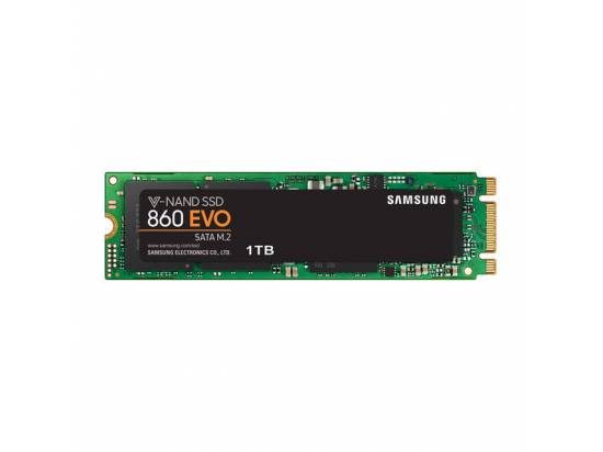 Samsung 860 EVO Series 1 TB M.2 2280 SATA3 Solid State Drive (Samsung V-NAND 3bit MLC) (MZ-N6E1T0BW)
