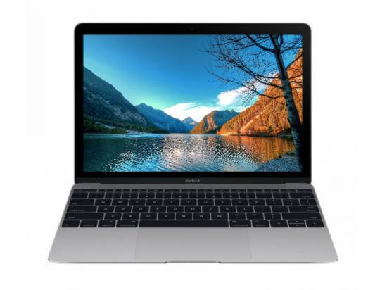 Apple MacBook A1534 12" Intel Core (M3-7Y32) 1.2GHz 8GB DDR3 256GB SSD - Space Gray - Grade B
