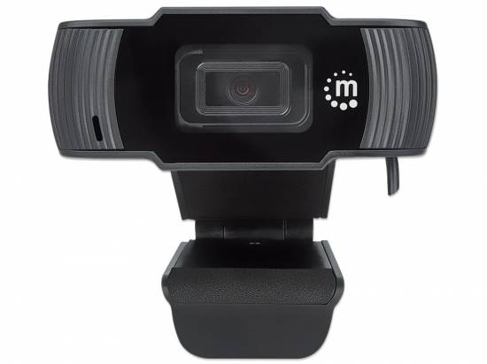 Manhattan - Strategic 1080P Full HD USB Webcam w/ Microphone 