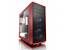 Fractal Design Focus G ATX Mid Tower Gaming Computer Case (Mystic Red)
