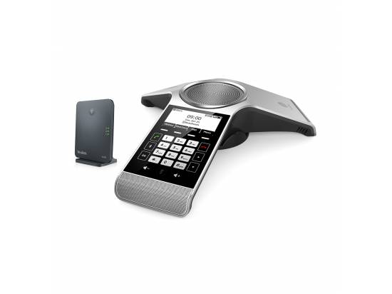 Yealink DECT CP930WP Silver IP Display Wireless Conference Phone - W60B Base Grade A