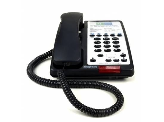 Elitephones 5SM Black 6-Button Single Line Analog Phone