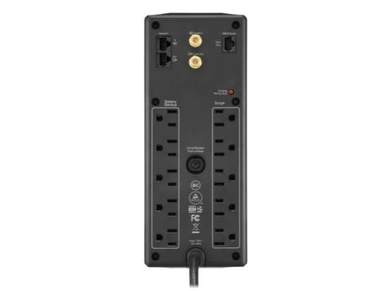 APC Back UPS Pro BX1500M 10-Outlet 900W/1500VA LCD UPS System APC Back UPS Pro BX1500M 10-Outlet 900W/1500VA LCD UPS System