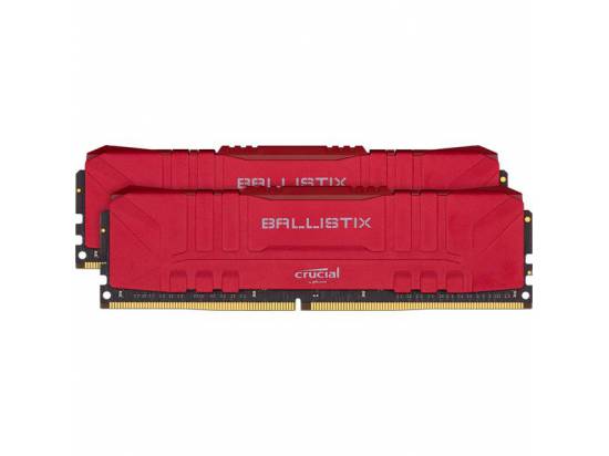 Crucial Ballistix DDR4-2666 32GB(2x 16GB)/ 2G x 64 CL16 Memory Kit - Red
