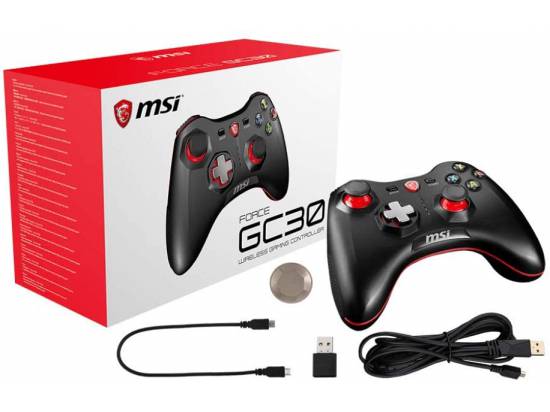MSI Force GC30 Wireless Dual Vibration Gaming Controller