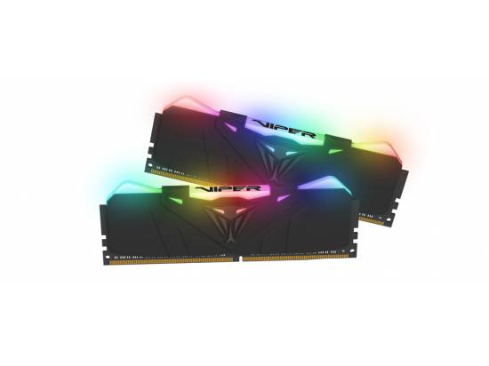 Patriot Viper RGB Series DDR4 16GB (2 x 8GB) 3200MHz Kit w/Black heatshield