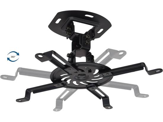 Vivo Universal Adjustable Ceiling Projector Projection Mount - Black Vivo Universal Adjustable Ceiling Projector Projection Mount - Black