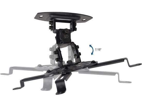 Vivo Universal Adjustable Ceiling Projector Projection Mount - Black Vivo Universal Adjustable Ceiling Projector Projection Mount - Black