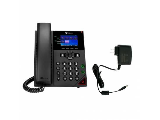 Polycom VVX 250 IP Phone w/Power Adapter - OBi Edition