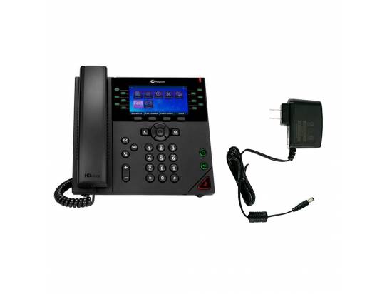 Polycom VVX 450 IP Phone w/Power Adapter - OBi Edition - Grade A