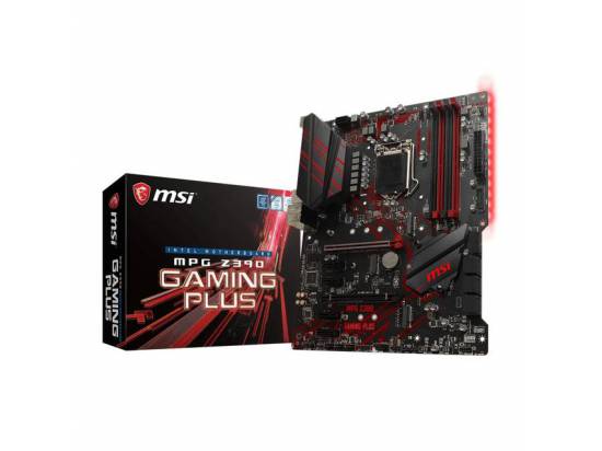 MSI MPG Z390 Gaming Plus Intel Z390 2-Way CrossFireX ATX Motherboard LGA1151