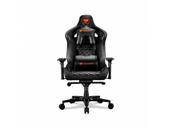 Cougar Armor Titan Ultimate Gaming Chair With Premium Breathable PVC Leather - Black