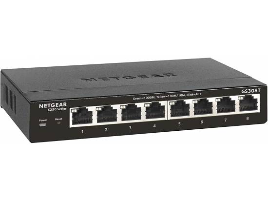 NETGEAR S350 Series 8-Port Gigabit Ethernet Switch