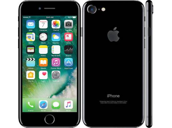 Apple iPhone 7 A1660 4.7" Smartphone 256GB (Unlocked) - Jet Black - Grade C