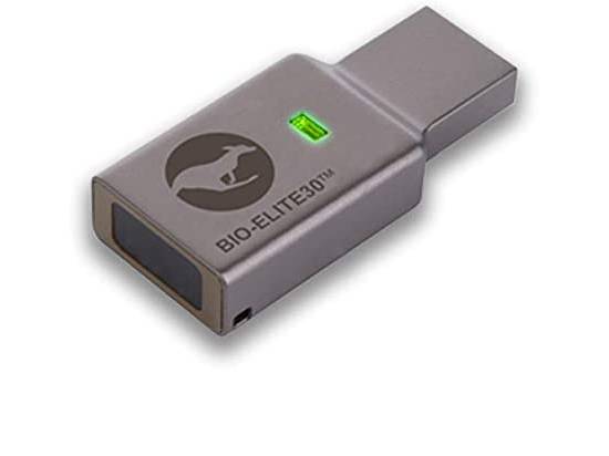 Kanguru Solutions 16GB Fingerprint Encrypted USB
