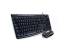 Logitech Desktop MK200 Mouse & Keyboard Combo- Black