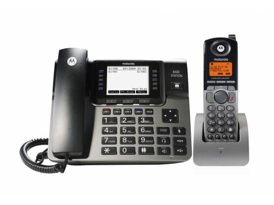 Motorola ML1250 4-Line Unison Base Phone w/(1)ML1200 Cordless