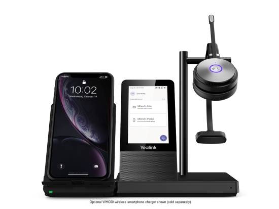 Yealink WH66 Microsoft Teams Mono DECT Wireless Headset Yealink WH66 Microsoft Teams Mono DECT Wireless Headset