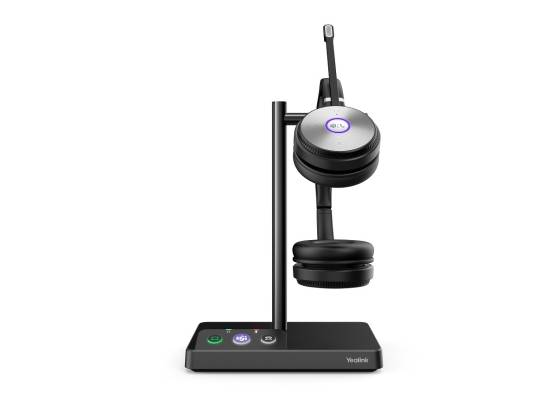 Yealink WH62 Microsoft Teams Wireless DECT Dual-Ear Headset Yealink WH62 Microsoft Teams Wireless DECT Dual-Ear Headset