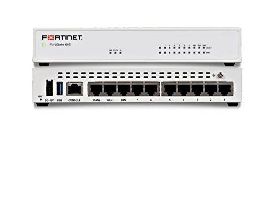 Fortinet FORTIGATE 60E H/W Security Appliance