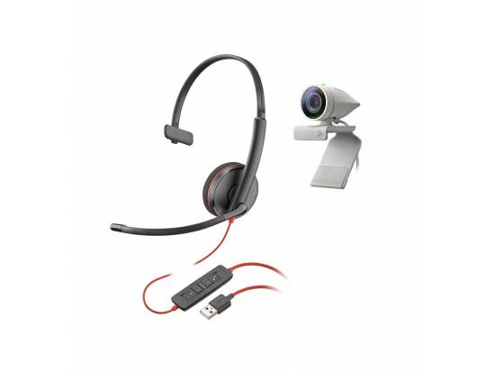 Polycom Studio P5 Webcam Kit with Blackwire 3210 Mono Headset
