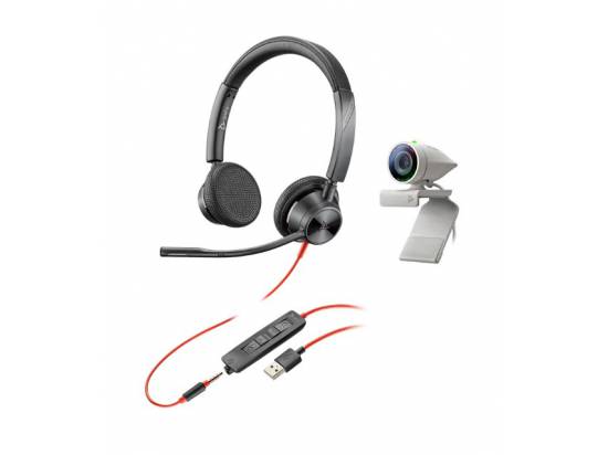 Polycom Studio P5 Webcam Kit with Blackwire 3225 Stereo Headset