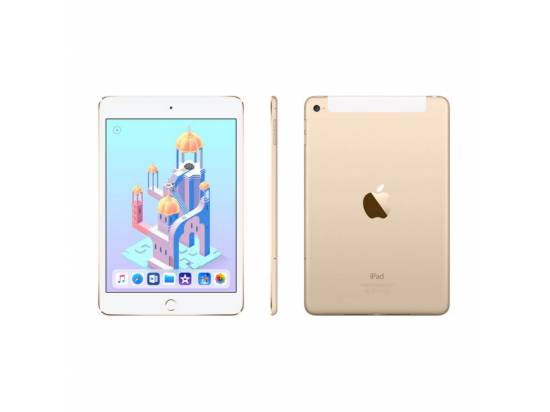 Apple iPad Mini 4 A1550 7.9" Tablet 128GB (WiFi) - Gold - Grade A