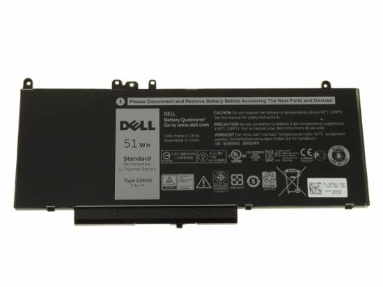 Dell RYXXH 7.4V Li-Po OEM Laptop Battery (6900mAh / 51Wh) 