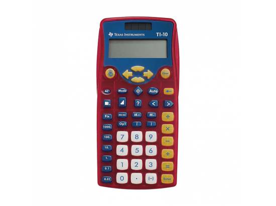 Texas Instruments TI-10 Elementary Basic Calculator