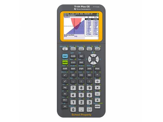 Texas Instruments TI-84 Plus CE Python Graphing Calculator - Teacher Package