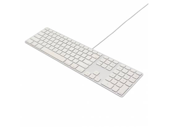 Apple A1243 USB Wired Aluminum Keyboard