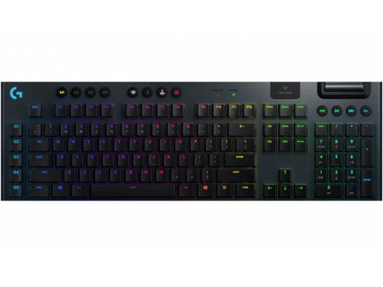 Logitech G915 LIGHTSPEED Wireless Mechanical Gaming Keyboard - GL Clicky