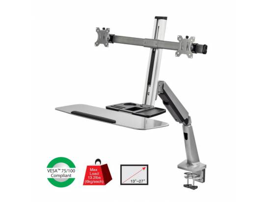 SIIG Ergonomic Height Adjustable Standing Desk Converter