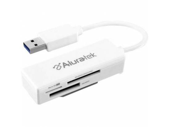 Aluratek AUCR300F USB 3.0 External SD/MicroSD/MiniSD Card Reader