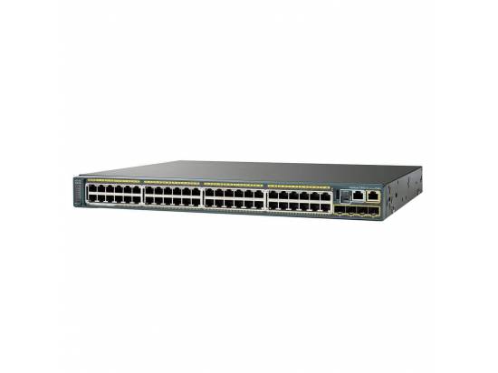 Cisco Catalyst 2960X-48FPS-L 48-Port 10/100/1000 Managed Switch - Refurbished