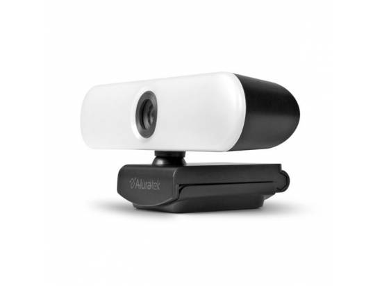 Aluratek 4K HD LED Ring Light Webcam w/ Tripod