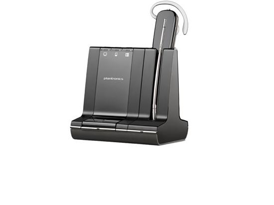 Plantronics W745 SAVI Wireless Headset 3 in 1 with Battery Charger
