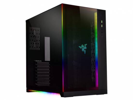Lian Li PC-O11 Dynamic Razer Edition Mid Tower Gaming Case (ATX, EATX, MicroATX) - Black