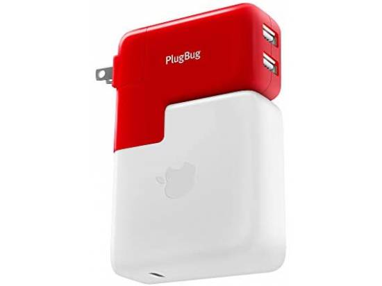 Twelve South PlugBug Duo All-in-one MacBook Global Travel Adapter + Dual iPhone/iPad/USB Charger
