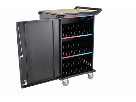 TRIPP LITE 36-Port AC Charging Cart Storage Station Chromebook Laptop Tablet