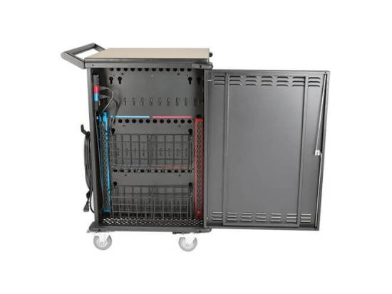 TRIPP LITE 36-Port AC Charging Cart Storage Station Chromebook Laptop Tablet TRIPP LITE 36-Port AC Charging Cart Storage Station Chromebook Laptop Tablet