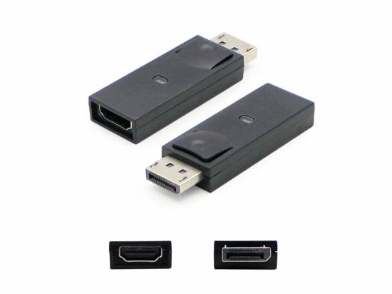 AddOn Display Port Male to HDMI Female Adapter - Black