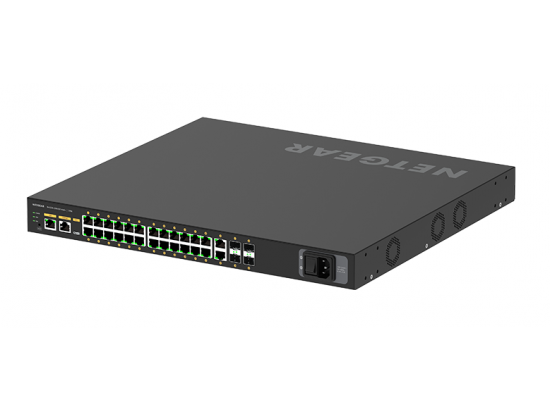 Netgear AV Line M4250 GSM4230PX 24-Port Gigabit PoE+ and 4x SFP+ Managed Network Switch