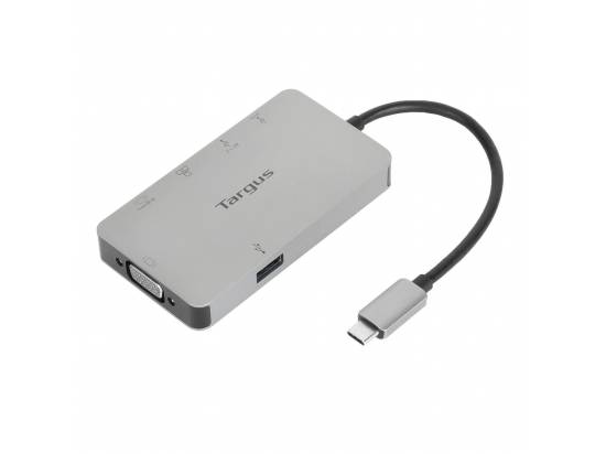 Targus USB-C DP ALT Mode Single Video 4K HDMI/VGA Docking Station w/ 100W PD Pass-Thru