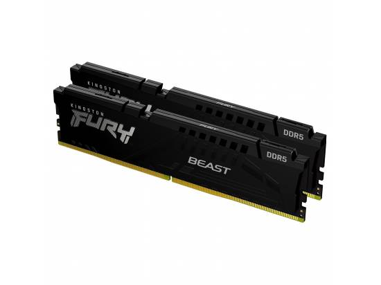 Kingston FURY Beast Black KF560C40BBK2-32 32GB / (16GB x 2) DDR5 6000 (PC5-48000) Desktop Memory