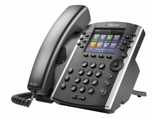 Polycom VVX 410 VoIP Phone - Skype for Business - (2200-46162-019)