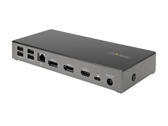 StarTech USB C Dock - Triple 4K Monitor USB Type-C Docking Station StarTech USB C Dock - Triple 4K Monitor USB Type-C Docking Station